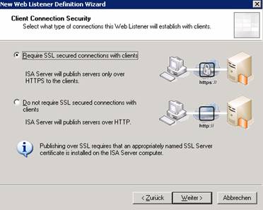 Client Connection Security