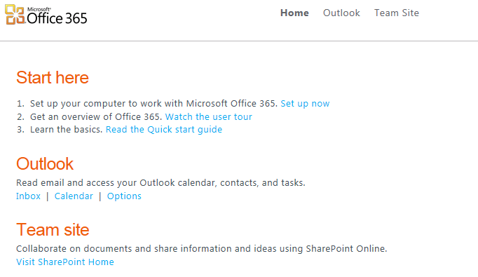 Office 365 Portal